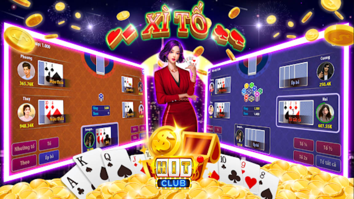 Cách chơi Xì tố Hit club