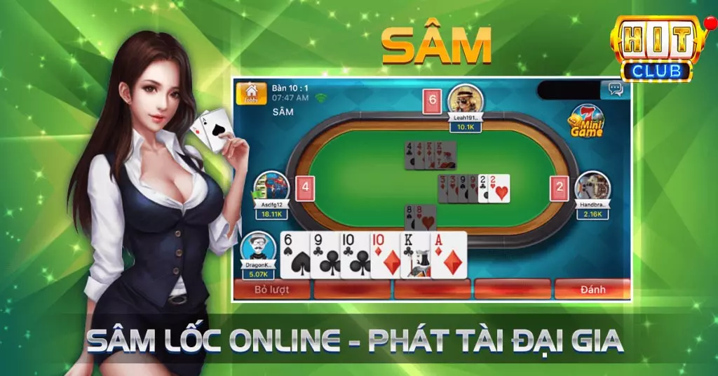 Cách chơi game bài Sâm Hit Club