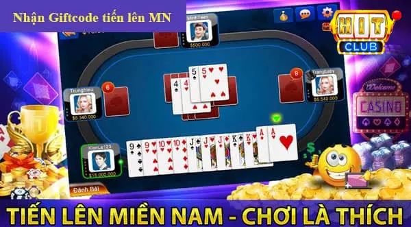 Chơi tiến lên miền nam online tại hitclub