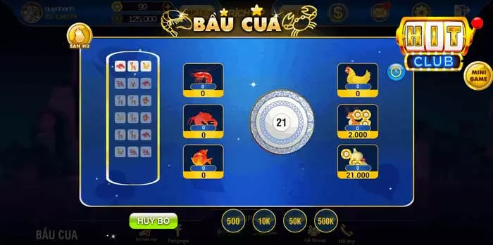 Đánh bầu cua trực tuyến hitclub