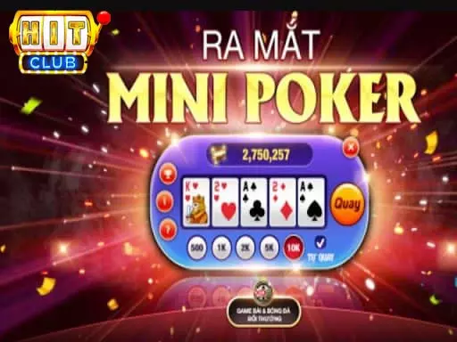 Luật trả thưởng tại Mini Poker Hit Club